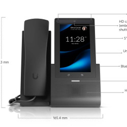 Telefon IP UniFi Ubiquiti G3 Touch Pro, Ecran Tactil 5", UTP-G3-Touch-Pro